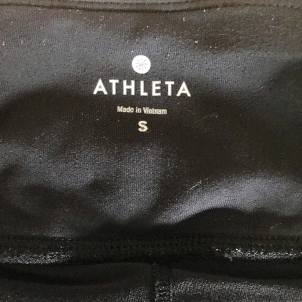 Athleta Black Skort with White Accents - Picture 6 of 6